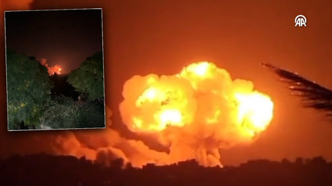 İsrail'den Lübnan'a saldırı! 5 bölge hedef alındı