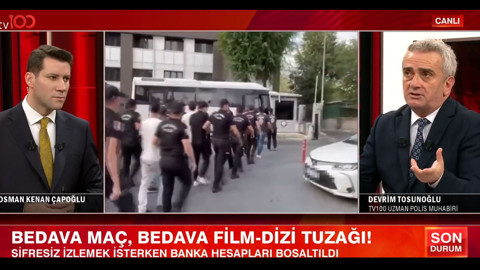 14 milyon TL'lik vurgun yapmışlardı! İnatbox vurgununu Devrim Tosunoğlu, tv100'de anlattı! Özellikle o hesapları kullanıyorlar