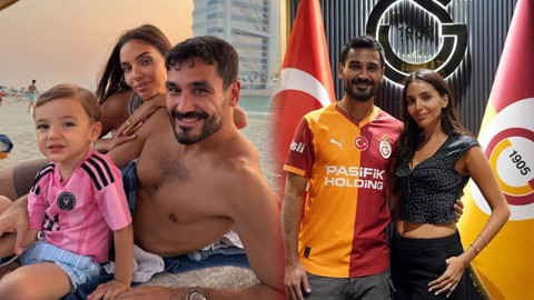 Galatasaraylı İlkay Gündoğan ailesiyle tatilde! Milli arayı Duabi'de geçirdi