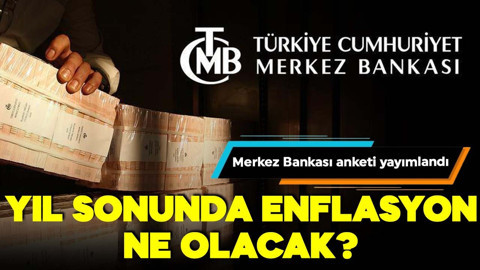 Yıl sonunda enflasyon ne olacak? Merkez Bankası anketi yayımlandı