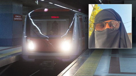 Ankara’da akılalmaz olay! Çarşaf giyip metroda dolaşan erkek yakalandı