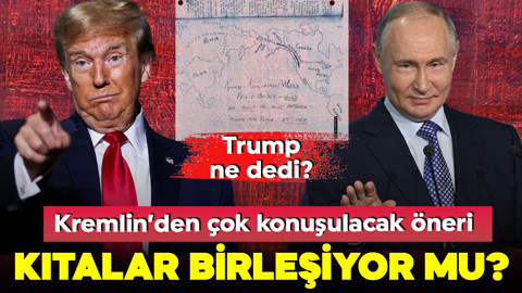 Kıtalar birleşiyor mu? Kremlin'den cesur öneri! Trump-Putin tüneli! Gerçekleşirse bir ilk olacak