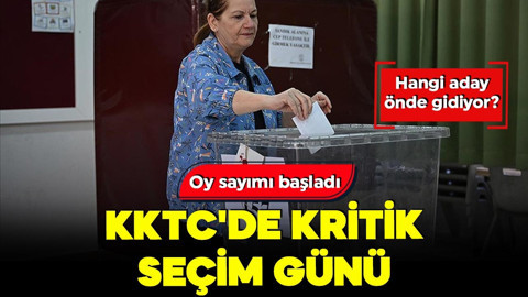 KKTC'de kritik seçim günü! Oy sayımı başladı... Kim kazandı?