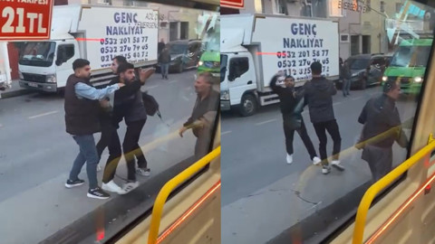 Minibüs şoförü meslektaşına dehşeti yaşattı: "Sen öldün"
