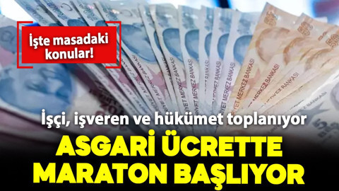 Asgari ücret maratonu başlıyor! İşçi, işveren ve hükümet toplanıyor: İşte masadaki konular!