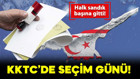 Kuzey Kıbrıs Türk Cumhuriyeti'nde seçim günü! Halk sandık başına gitti