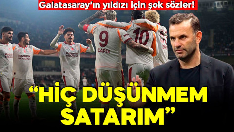 Başakşehir maçında hayal kırıklığı yaratmıştı! Galatasaray efsanesinden yıldız isim için şok yorum: “Hiç düşünmem satarım”