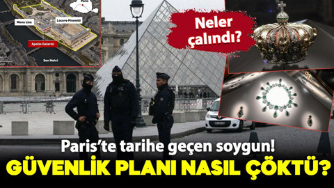 Paris’te tarihe geçen soygun! Louvre Müzesi'nde güvenlik planı nasıl çöktü?
