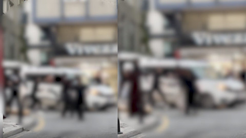 Trafikte maganda dehşeti! Çocuklu araca saldırdılar: Görüntüler pes dedirtti