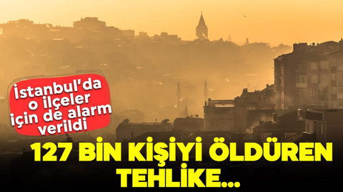 Hava kirliliği araştırması yapıldı: İstanbul’un o ilçeleri alarm veriyor