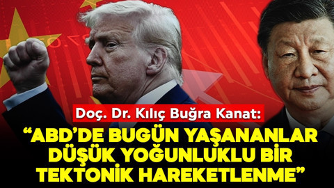 Doç. Dr. Kılıç Buğra Kanat: Amerika’da bugün yaşananlar düşük yoğunluklu bir tektonik hareketlenme