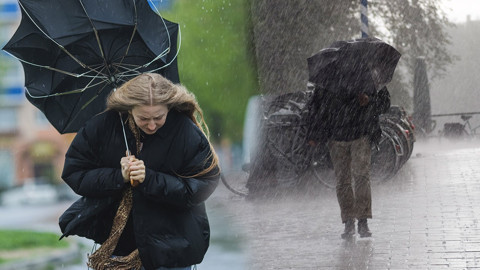Meteoroloji'den yeni uyarı! Perşembe gününe dikkat! Kuvvetli sağanak geliyor