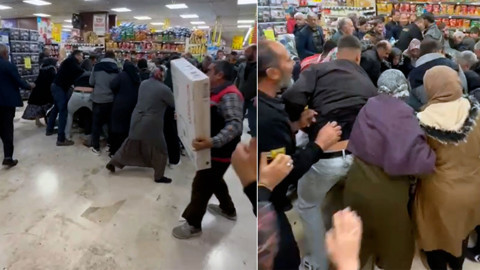 Konya'da indirimli televizyon izdihamı! Vatandaşlar birbiriyle yarıştı