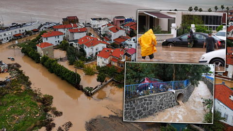 İzmir'i sağanak vurdu! Evleri su bastı, yollar göle döndü... 1 kişi kayıp