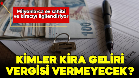 Ev sahibi ve kiracıları ilgilendiriyor! GİB açıkladı: Kira geliri vergisini kimler vermeyecek?