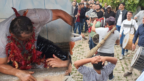 Manisa'daki düğünde akılalmaz şey! Geç katılanlara bakın ne ceza verildi