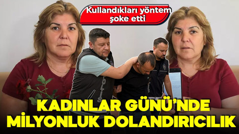 Kadınlar Günü'nde milyonluk dolandırıcılık! Çiçek teslim fişi diye imzalattılar!