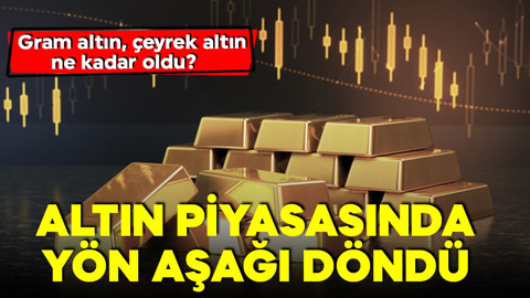 Altın rekor sonrası düşüşte! 25 Ekim gram altın, çeyrek altın ne kadar oldu? İşte güncel fiyatlar