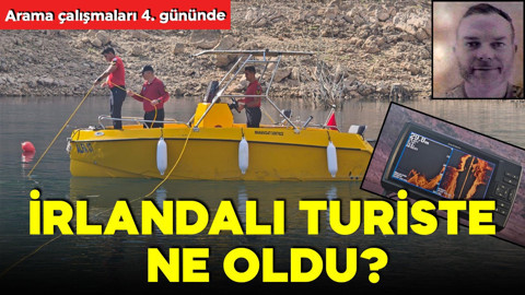 İrlandalı turiste ne oldu? 4. günde su altı dron ve robotla arandı