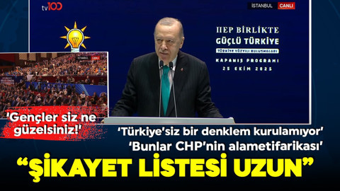 Cumhurbaşkanı Erdoğan'dan önemli açıklamalar! CHP'li belediyeleri eleştirdi: 'Şikayet listesi uzun'
