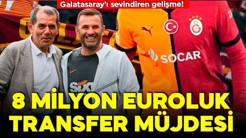 Galatasaray’ı sevindiren transfer gelişmesi! Kasaya 8 milyon euro girecek