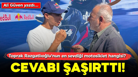 Toprak Razgatlıoğlu'nun en sevdiği motosiklet hangisi: Cevabı şaşırttı