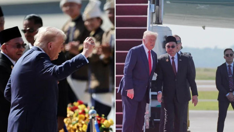 Dünya bu anları konuşuyor! Kuala Lumpur’da Trump rüzgarı! 'BM'den çok daha iyiyim'