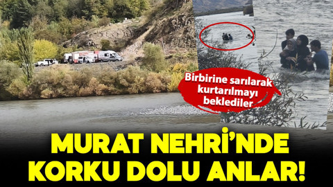 Elazığ'da 4 kişilik ailenin korku dolu anları! Birbirine sarılarak kurtarılmayı beklediler