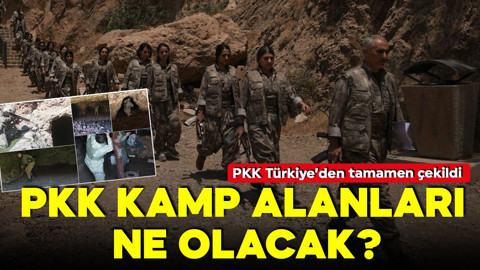 PKK Türkiye’den tamamen çekildi! Zap ve Metina kamp alanları boşaltılacak!