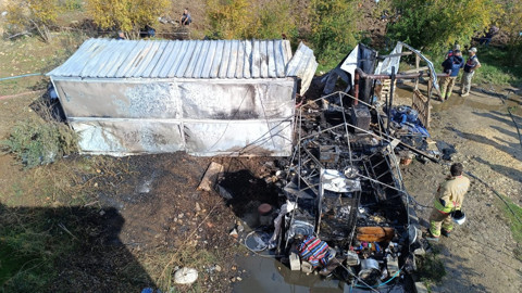 Hatay'da yangın faciası! 1 yaşındaki bebek öldü, anne yaralı!