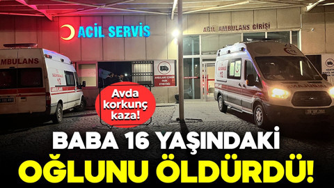 Ördek avı faciayla bitti! Baba oğlunu öldürdü