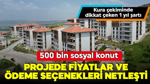 500 bin konut projesinde detaylar belli oldu! Başvuru için ikamet şartı! İşte tüm detaylar