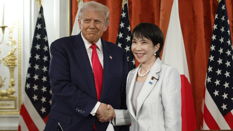 ABD Başkanı Donald Trump, Japonya Başbakanı Takaichi Sanae ile görüştü