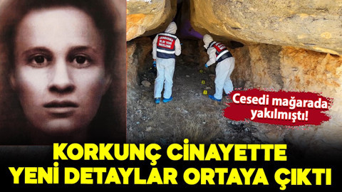 Cesedi mağarada yakılmıştı! Tüyler ürperten cinayette yeni detaylar ortaya çıktı