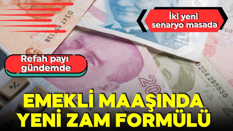 Ocak 2026 emekli zammı hesaplamaları netleşiyor! Refah payı gündemde! İki yeni senaryo masada