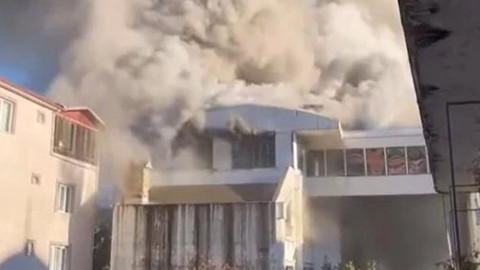 Yalova'da otelde korkutan yangın!