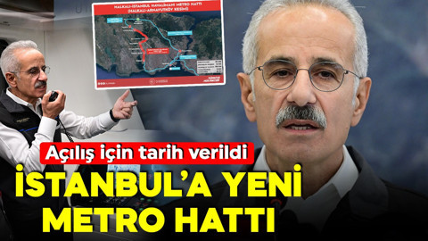 İstanbul'a yeni metro hattı! Bakan Uraloğlu açılacağı tarihi açıkladı!