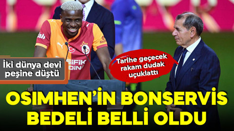 Barcelona ve PSG’yi peşine takmıştı! Galatasaray, Osimhen’in bonservis bedelini belirledi! Tarihe geçecek rakam dudak uçuklattı