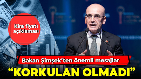 Bakan Şimşek'ten önemli açıklamalar: 'Korkulan olmadı, ılımlı büyüme sürüyor'