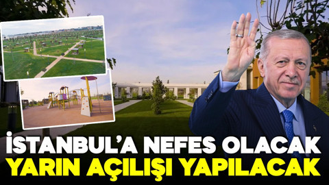 İşte Atatürk Havalimanı Millet Bahçesi! Açılışı yarın Cumhurbaşkanı Erdoğan yapacak