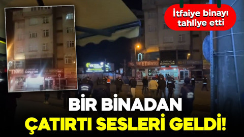 Gebze'de korku dolu anlar! Bir binada çatırtı sesleri geldi: Çok sayıda ekip sevk edildi