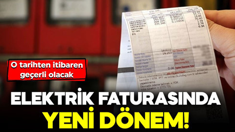 Elektrik faturasında devlet desteğine düzenleme! O tarihten itibaren geçerli olacak