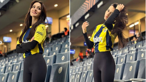Fenerbahçe maçında güzelliğiyle herkesi kendisine hayran bırakmıştı. Ünlü oyuncu imaj değiştirdi