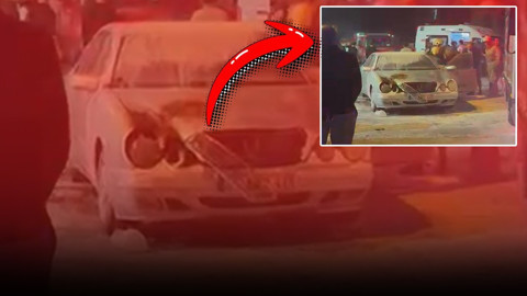İzmir'de şoke eden olay! Aracına benzin döktü, içine girip ateşe verdi!