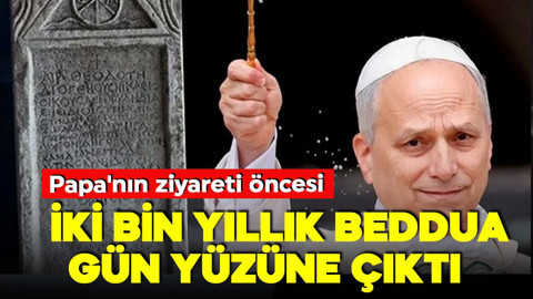 Bazilika Papa'nın ziyareti öncesi halka açıldı! İki bin yıllık beddua gün yüzüne çıktı