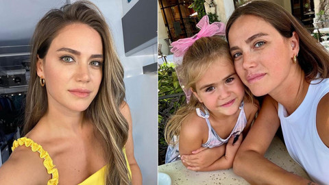 Ceyda Ateş çocukluk dönemine ait fotoğrafını paylaştı! Kızı Thalia ile benzerliği görenleri şoke etti
