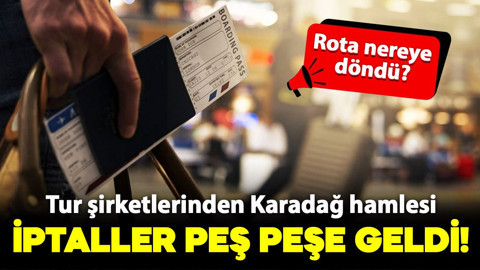 Karadağ Türklere kapıyı kapatmıştı: Bir hamle de tur şirketlerinden geldi!