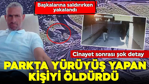 Antalya'da kan donduran olay! Parkta yürüyen kişiyi öldürdü! Cinayet sonrası şoke eden detay