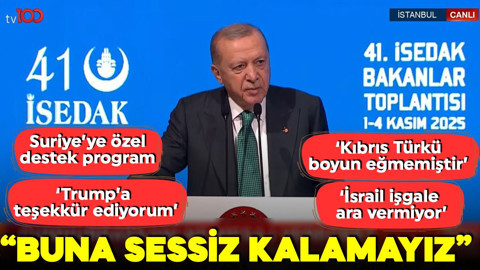 Cumhurbaşkanı Erdoğan'dan önemli açıklamalar: 'Buna sessiz kalamayız'