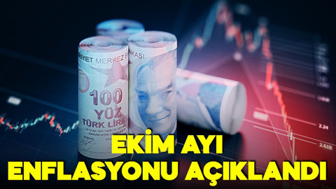 Ekim ayı enflasyonu belli oldu!